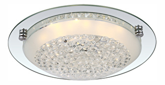 Stropní/nástěnné svítidlo LED Froot 48249 (klasické) (chrom + satinovaná)