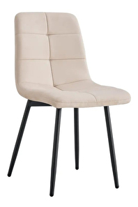 Jídelní židle Damea Typ 1 J06-1-HLR-5 (béžová + černá)