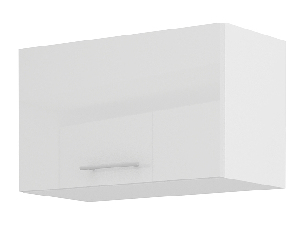 Horní kuchyňská skříňka Lavera 60 GU 36 1F (bílá + lesk bílý)