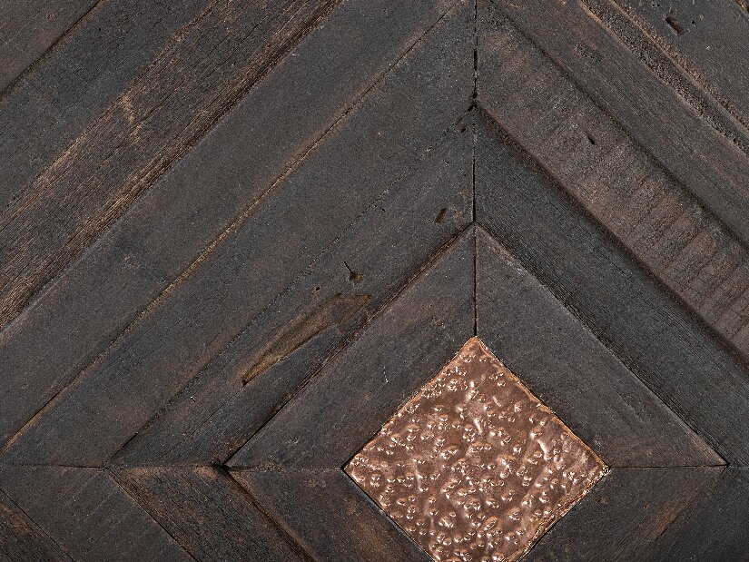 Nástěnná dekorace Monteria (tmavé dřevo)