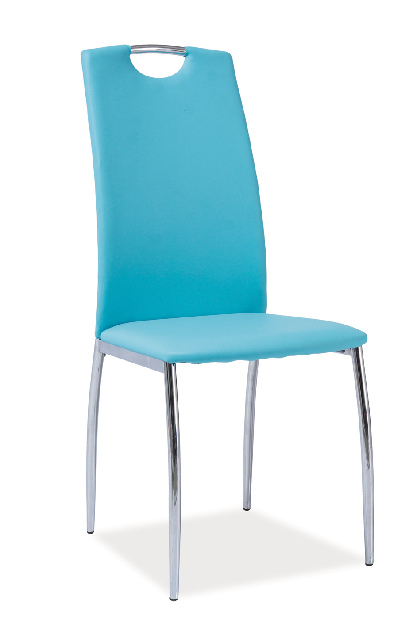 Jídelní židle H-622 (ekokůže modrá)