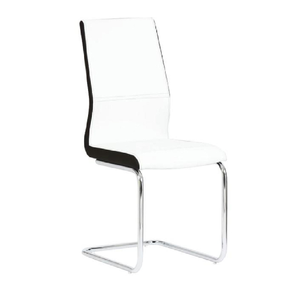 Jídelní židle Nacton (bílá + černá)