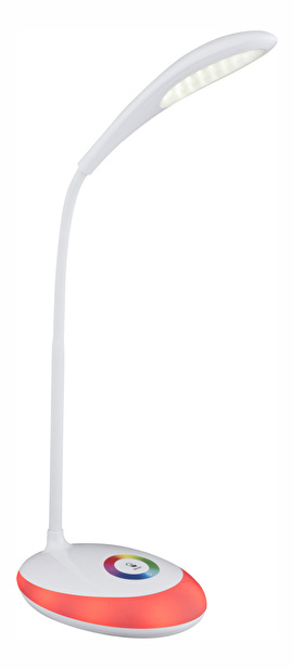 Stolní svítidlo LED Minea 58264 (moderní/designové) (bílá + satinovaná) (Stmívatelné)