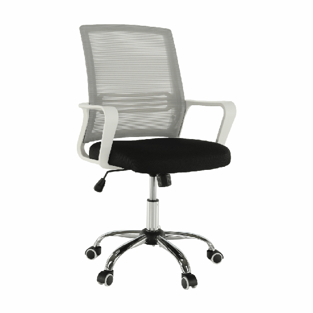 Kancelářská židle Aphin (šedá + černá)