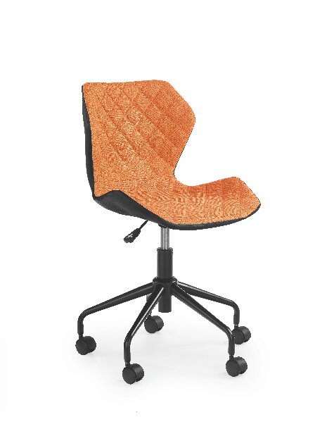 Dětská židle Matrix (oranžová + černá)