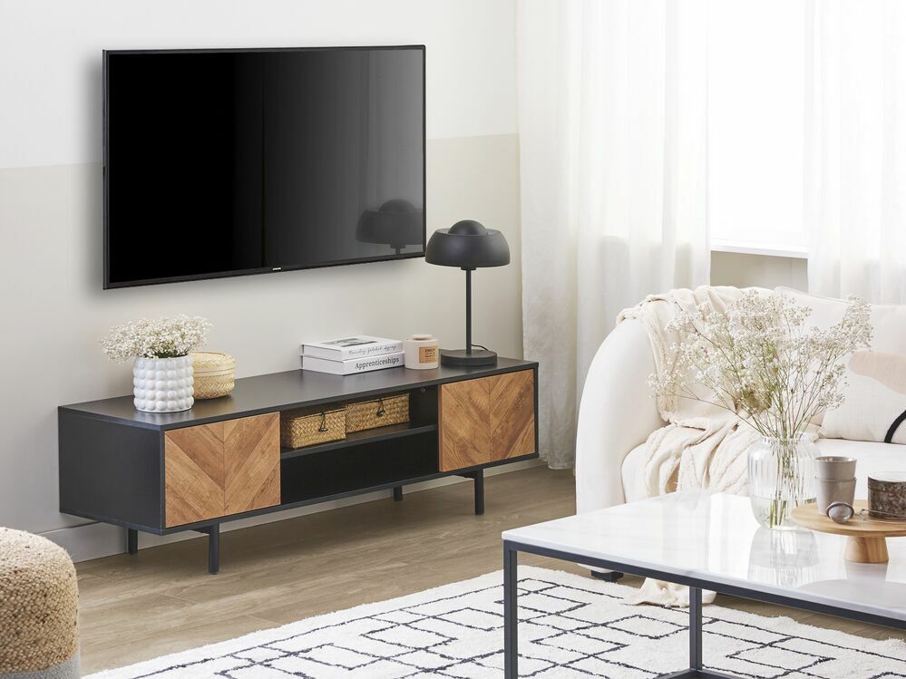 TV stolek/skříňka Secondo (světlé dřevo)