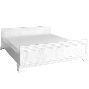 Manželská postel 180 cm Kraz KLS2 (s roštem) (sosna andersen)