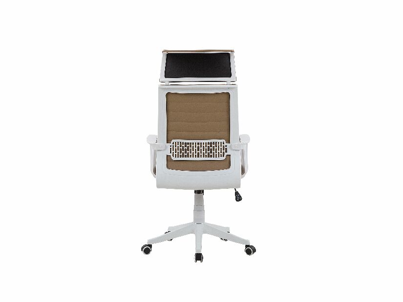 Kancelářská židle LORD (polyester) (hnědá)
