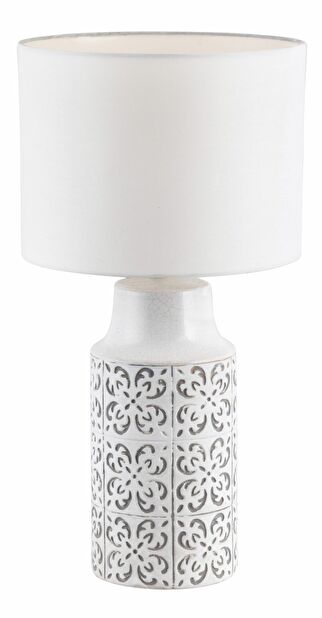 Stolní lampa Agnes 4308 (bílá + šedá)
