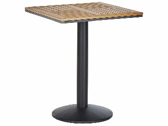 Zahradní stůl Pali (světlé dřevo + čierna)
