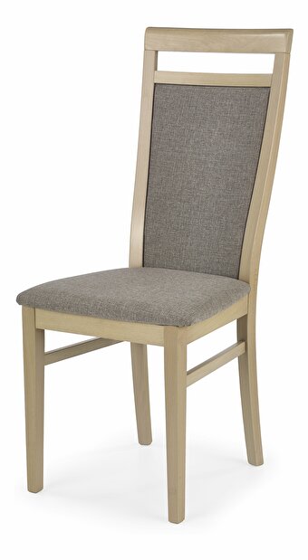 Jídelní židle Damian (dub sonoma + béžová)