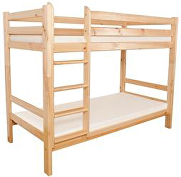 Patrová postel 200 cm Dvě úrovně (masiv)