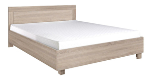 Manželská postel 140 cm Camber C23 (dub sonoma) (s roštem)