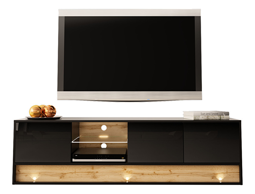 TV stolek/skříňka Gallina 180 (černá)