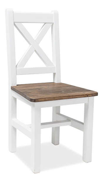 Jídelní židle Poprad (masiv) (bílá)