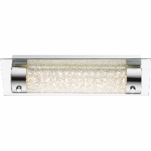 Stropní/nástěnné svítidlo LED Nimrod 48503-8 (chrom + průhledná)
