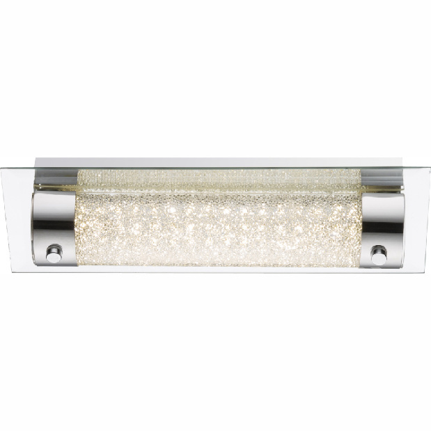 Stropní/nástěnné svítidlo LED Nimrod 48503-8 (chrom + průhledná)