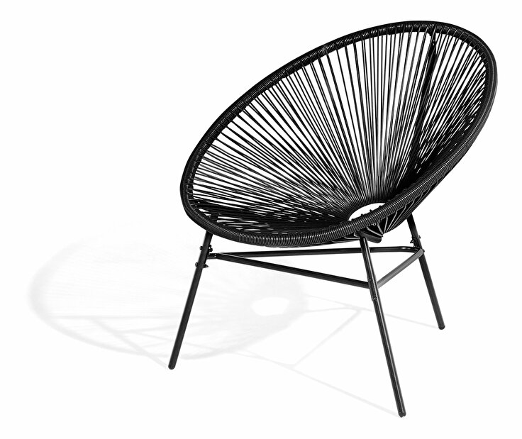 Set 2ks. židlí Alvarez (černá)
