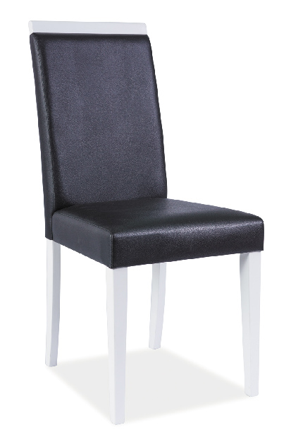 Jídelní židle CD-77 (černá + bílá)