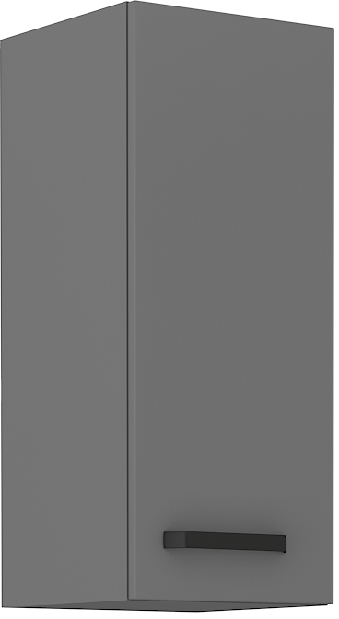Horní kuchyňská skříňka Nesia 30 G-72 1F (Antracit)