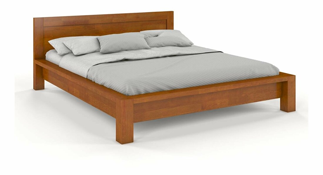 Manželská postel 160 cm Naturlig Fjaerland (borovice)