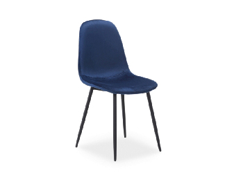 Jídelní židle Fannie (námořnická modrá + černá)