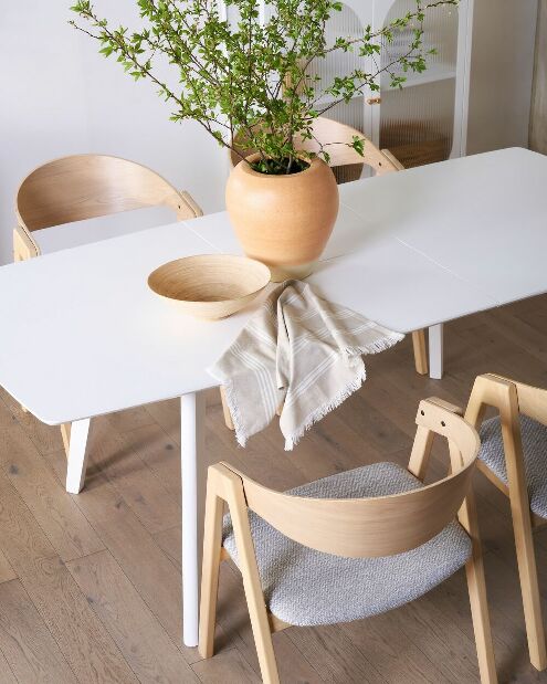 Set 2 ks jídelních židlí Yugo (světlé dřevo)