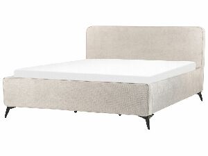 Manželská postel 180 cm Vardiel (šedá) (s roštem)