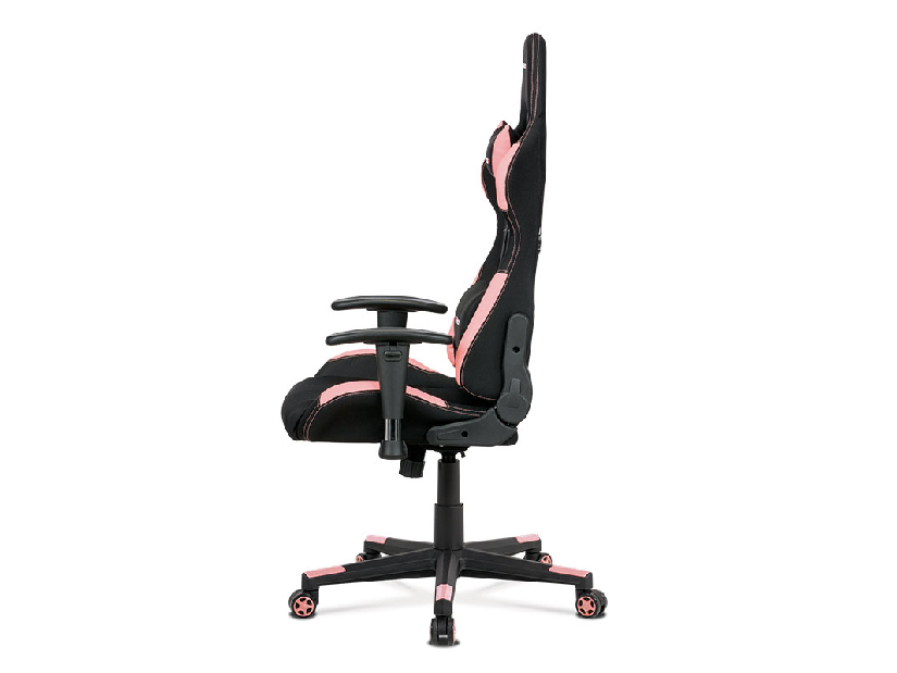 Kancelářská židle Kelby-F02-PINK (černá + růžová)