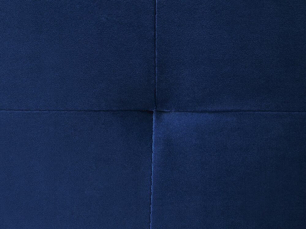 Rohová sedací souprava NOTRALE (tmavě modrá) (P)