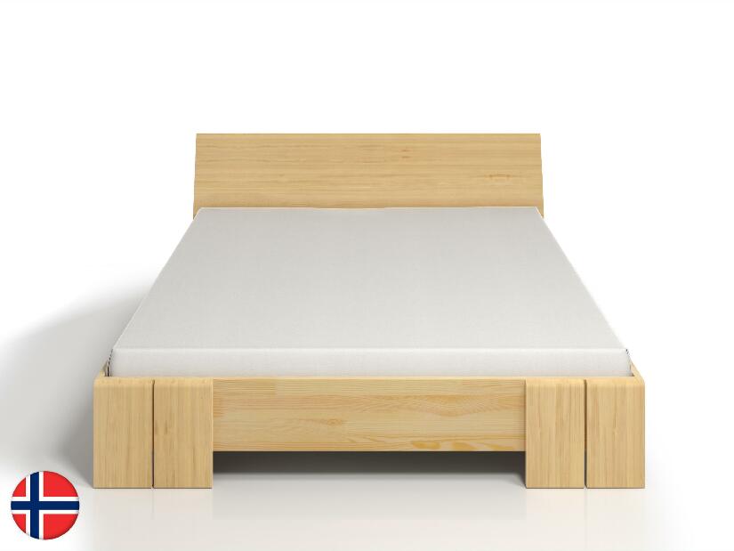 Manželská postel 140 cm Naturlig Galember Maxi (borovice) (s roštem) *výprodej