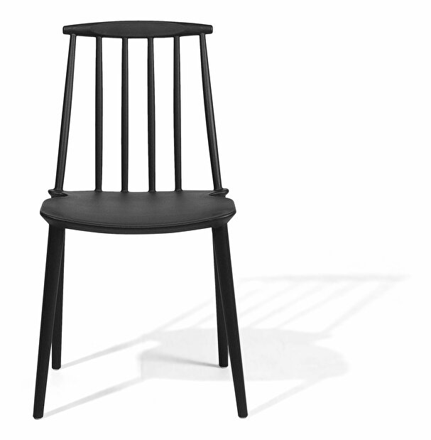 Set 2ks. jídelních židlí Vendor (černá)