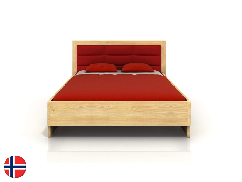 Manželská postel 160 cm Naturlig Stjernen High BC (borovice)