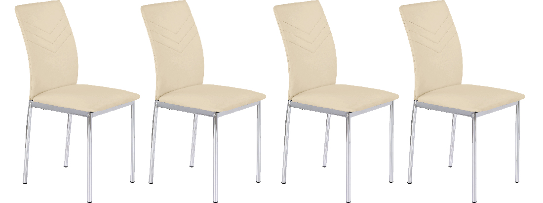 Jídelní židle K137 béžová (4ks.) *výprodej