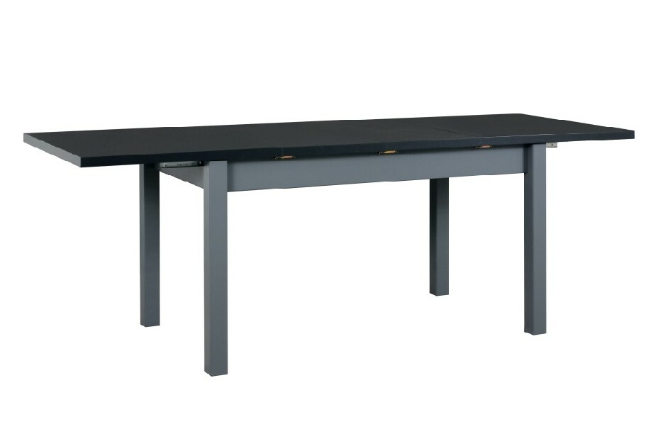 Jídelní stůl Mitchell 1 XL (černá + grafit) (pro 6 až 8 osob)