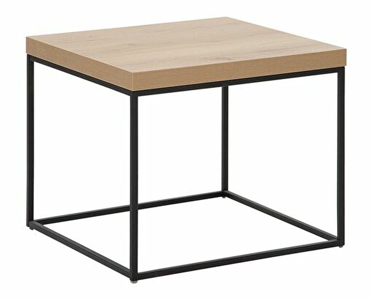 Příruční stolek DELAND (MDF) (světlé dřevo)