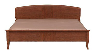 Manželská postel 160 cm BRW Orland LOZ/160 (Dub Mocca)