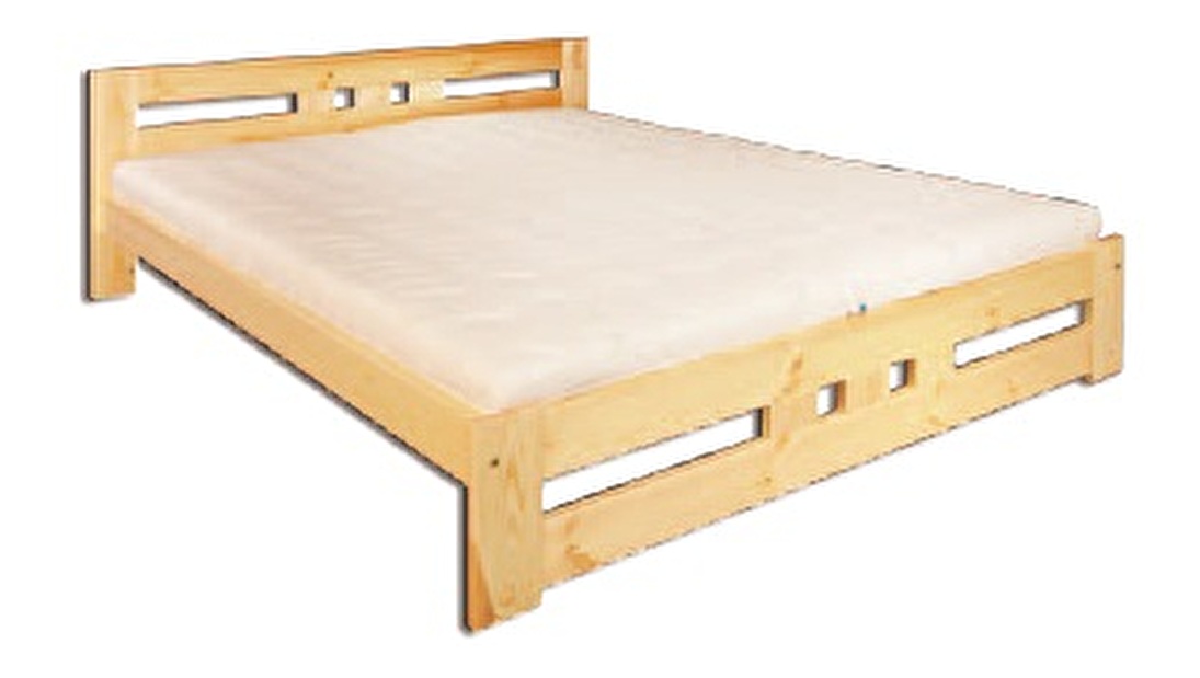 Manželská postel 160 cm LK 117 (masiv) *výprodej
