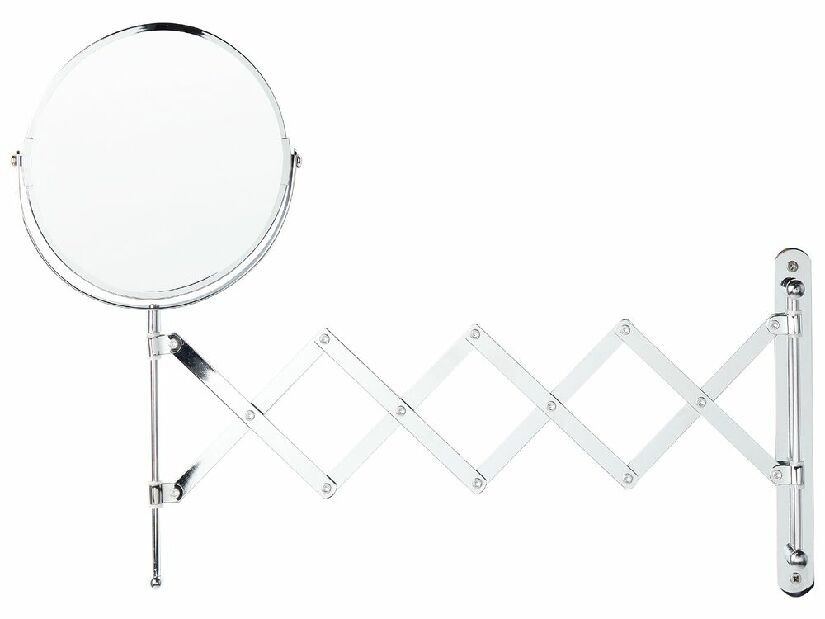 Kosmetické zrcadlo Yamini (stříbrná)