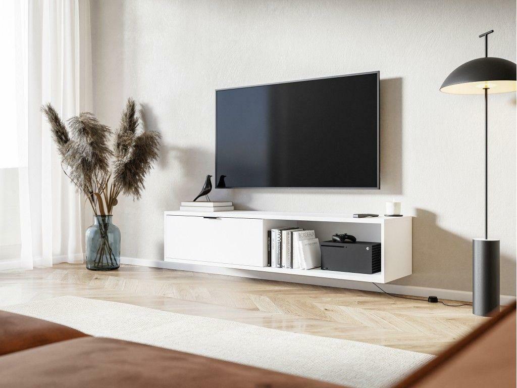 TV stolek/skříňka Kompe (bílá)