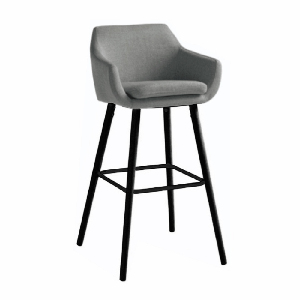 Barová židle Tahira (šedá)