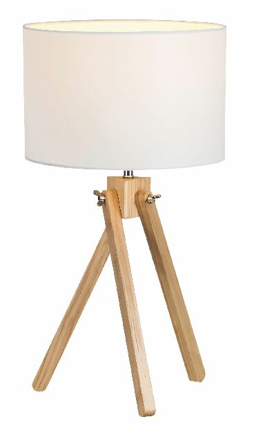 Stolní lampa Soren 4190 (bílá + buk)