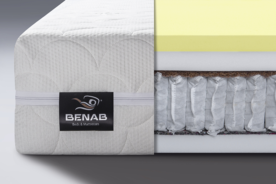 Pěnová matrace Benab Lazy Foam Atypický rozměr (cena za 1 m2) (T3/T4)