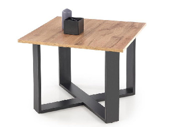 Konferenční stolek Class (černá + dub wotan)