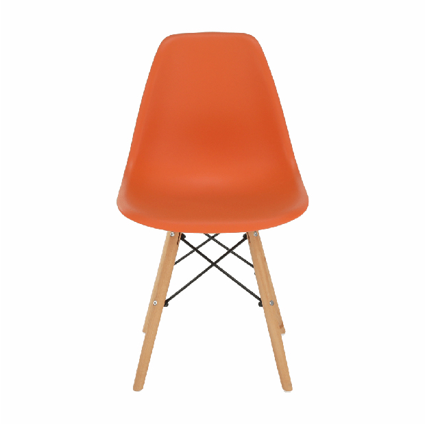 Jídelní židle Cisi 3 (oranžová)