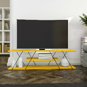 TV stolek/skříňka Cana (žlutá)