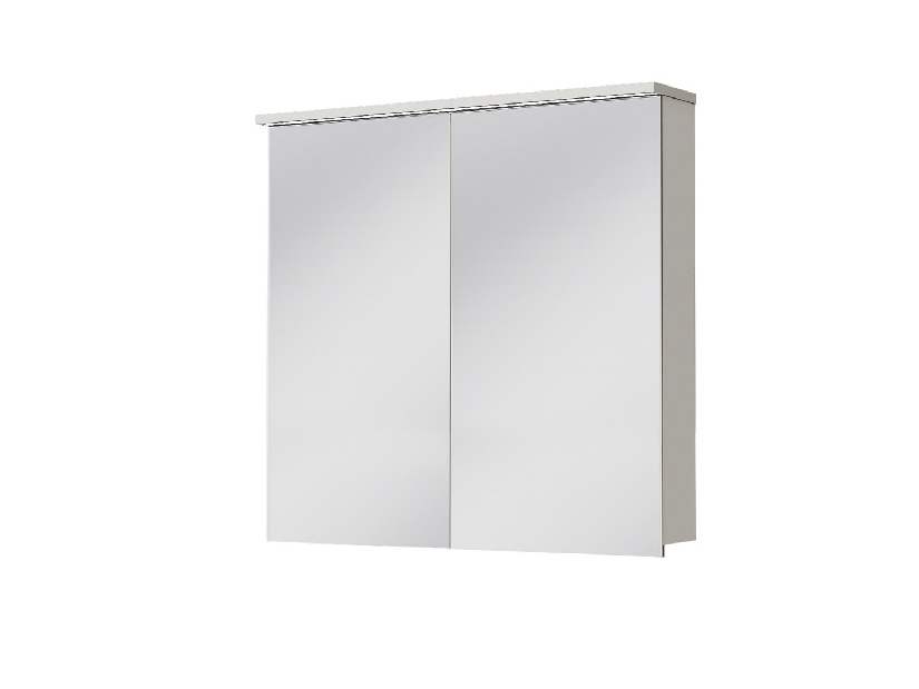 Koupelnová skříňka na stěnu Juventa Monza MnMC-80 W (se zrcadlem) (s osvětlením)