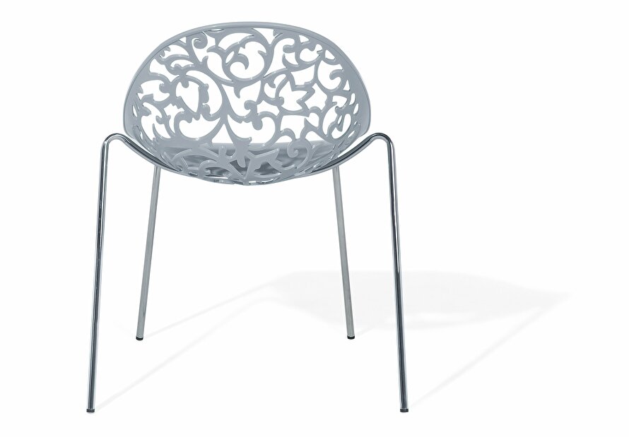 Set 4ks. jídelních židlí Mumbwa (světle šedá) *výprodej