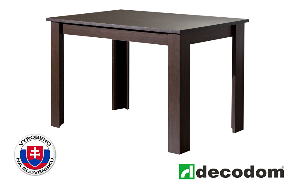 Jídelní stůl Decodom Portos (pro 4 až 6 osob) (dub tmavý)