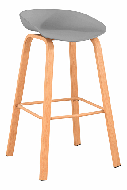 Barová židle BAR Brada (šedá)